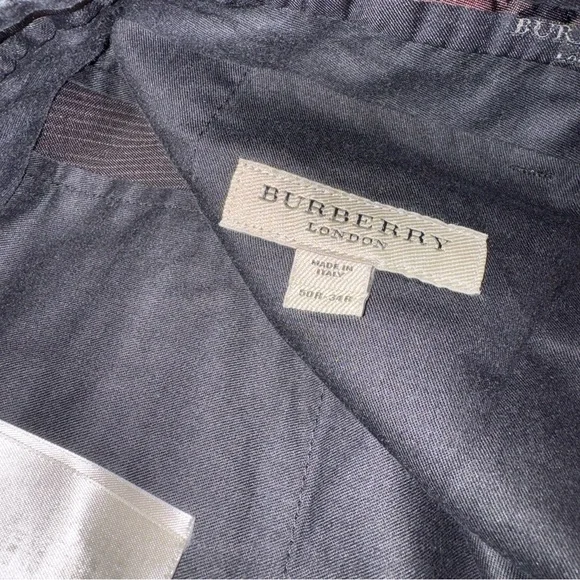 Burberry Men's Black Dress Pants